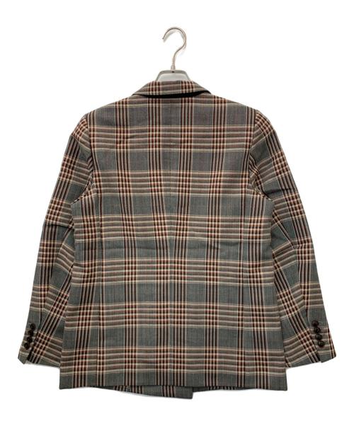 6(ROKU) BEAUTY&YOUTH（ロク ビューティーアンドユース）6(ROKU) BEAUTY&YOUTH (ロク ビューティーアンドユース) ダブルジャケット グレー サイズ:36の古着・服飾アイテム