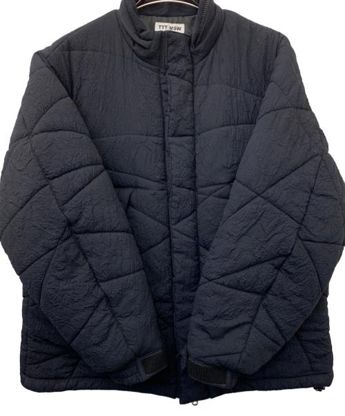 TTT MSW（ティー モダンストリートウェア）TTT MSW (ティー モダンストリートウェア) キルティングジャケット ネイビー サイズ:Mの古着・服飾アイテム