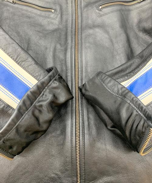 BMW MOTORRAD（ビーエムダブリューモトラッド）BMW MOTORRAD (ビーエムダブリューモトラッド) レザージャケット ブラック サイズ:4XLの古着・服飾アイテム