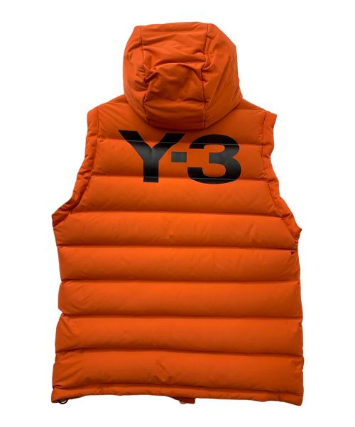 Y-3（ワイスリー）Y-3 (ワイスリー) ダウンベスト オレンジ サイズ:Mの古着・服飾アイテム