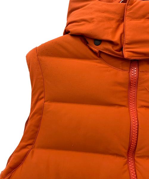 Y-3（ワイスリー）Y-3 (ワイスリー) ダウンベスト オレンジ サイズ:Mの古着・服飾アイテム