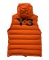 Y-3 (ワイスリー) ダウンベスト オレンジ サイズ:M：10000円