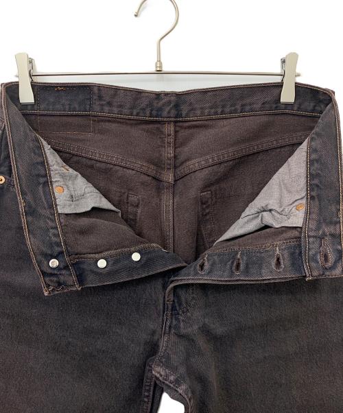 LEVI'S（リーバイス）LEVI'S (リーバイス) 後染め501デニムパンツ ブラウン サイズ:W33×L30の古着・服飾アイテム