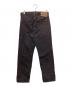 LEVI'S (リーバイス) 後染め501デニムパンツ ブラウン サイズ:W33×L30：8000円