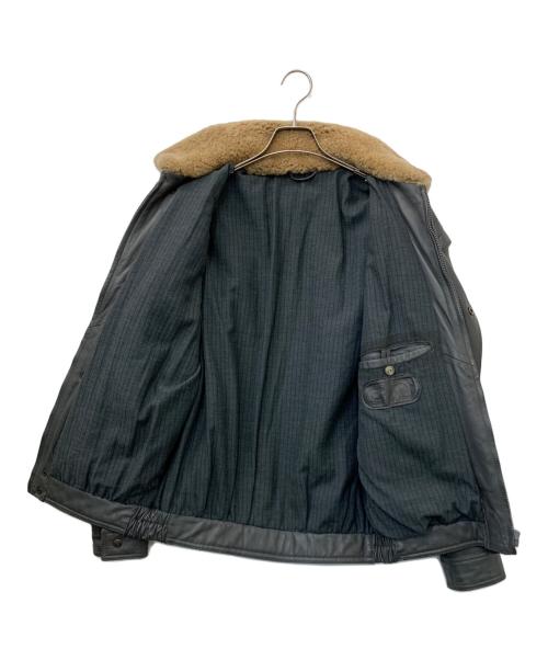 CUNI（-）CUNI (-) レザージャケット グレー サイズ:不明の古着・服飾アイテム