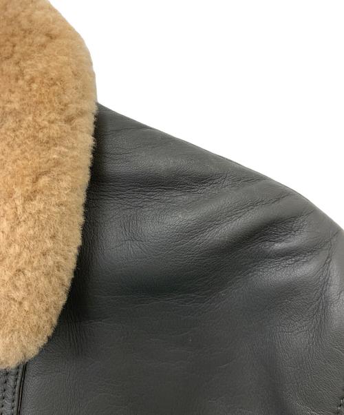 CUNI（-）CUNI (-) レザージャケット グレー サイズ:不明の古着・服飾アイテム