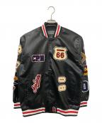 BOLINIボリーニ）の古着「スタジャン」｜ブラック