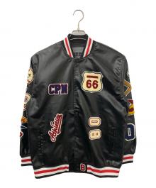 BOLINI（ボリーニ）の古着「スタジャン」｜ブラック