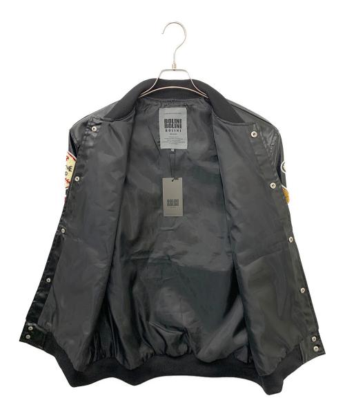 BOLINI（ボリーニ）BOLINI (ボリーニ) スタジャン ブラック サイズ:48の古着・服飾アイテム