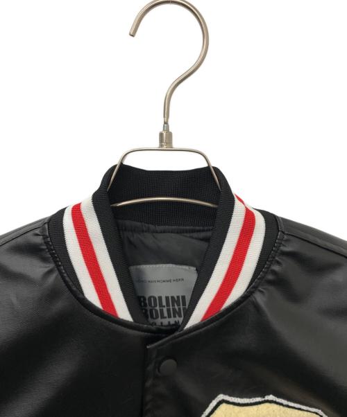 BOLINI（ボリーニ）BOLINI (ボリーニ) スタジャン ブラック サイズ:46の古着・服飾アイテム