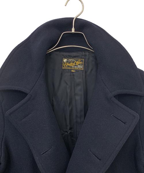 UNITED CARR（ユナイテッドカー）UNITED CARR (ユナイテッドカー) Pコート ネイビー サイズ:40の古着・服飾アイテム