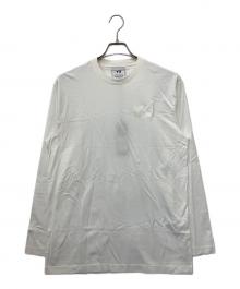 Y-3（ワイスリー）の古着「M CLASSIC CHEST LOGO LS TEE」｜ホワイト