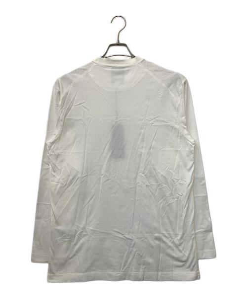 Y-3（ワイスリー）Y-3 (ワイスリー) M CLASSIC CHEST LOGO LS TEE ホワイト サイズ:Sの古着・服飾アイテム