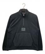 NIKEナイキ）の古着「プルオーバーフリースジャケット」｜ブラック