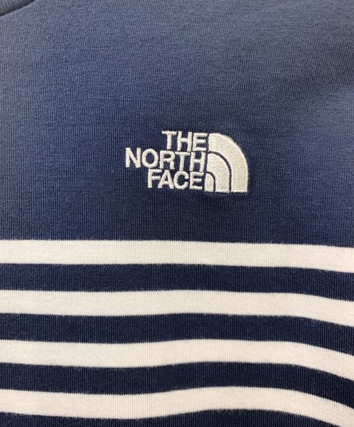 THE NORTH FACE（ザ ノース フェイス）THE NORTH FACE (ザ ノース フェイス) S/SパネルボーダーT ネイビー サイズ:Mの古着・服飾アイテム