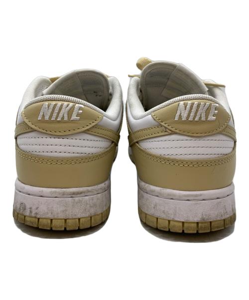 NIKE（ナイキ）NIKE (ナイキ) DUNK LOW ベージュ×ホワイト サイズ:26の古着・服飾アイテム