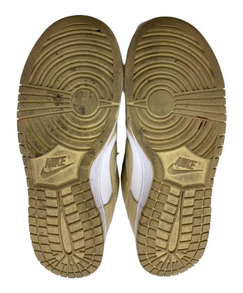 NIKE（ナイキ）NIKE (ナイキ) DUNK LOW ベージュ×ホワイト サイズ:26の古着・服飾アイテム