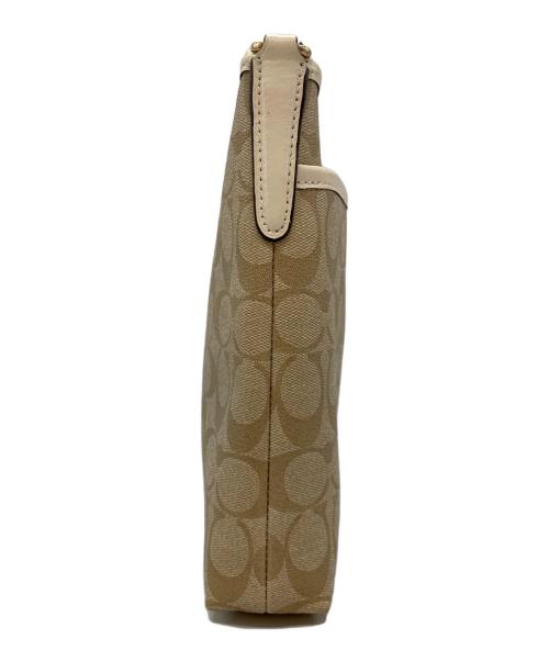 COACH（コーチ）COACH (コーチ) ショルダーバッグ ベージュの古着・服飾アイテム