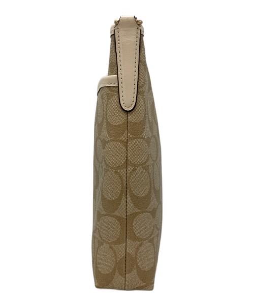 COACH（コーチ）COACH (コーチ) ショルダーバッグ ベージュの古着・服飾アイテム