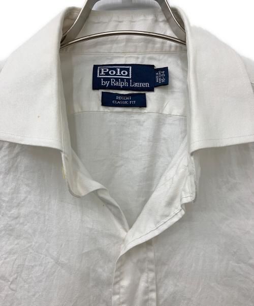 POLO RALPH LAUREN（ポロ・ラルフローレン）POLO RALPH LAUREN (ポロ・ラルフローレン) 長袖シャツ ホワイト サイズ:16-34の古着・服飾アイテム