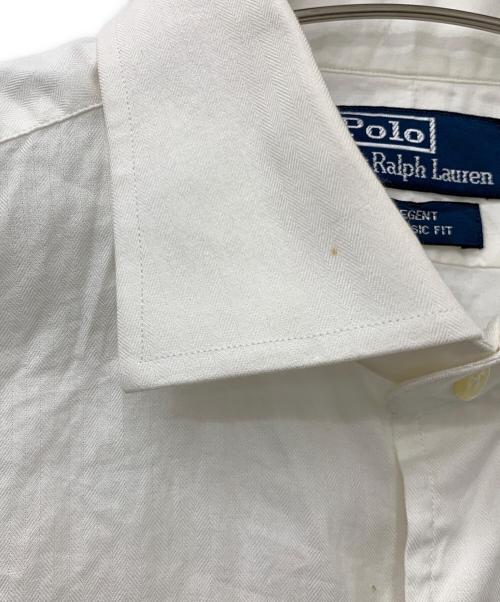 POLO RALPH LAUREN（ポロ・ラルフローレン）POLO RALPH LAUREN (ポロ・ラルフローレン) 長袖シャツ ホワイト サイズ:16-34の古着・服飾アイテム