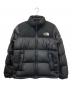 THE NORTH FACE（ザ ノース フェイス）の古着「WHITE LABE NOVELTY NUPTSE DOWN JACKET」｜ブラック