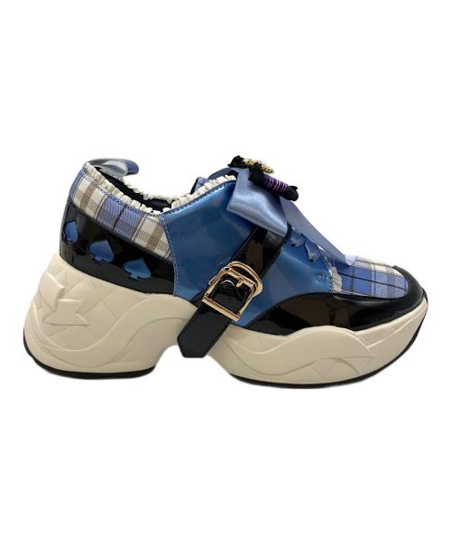 MAYLA（マイラ）MAYLA (マイラ) アイコニックシューズ ブルー サイズ:Lの古着・服飾アイテム