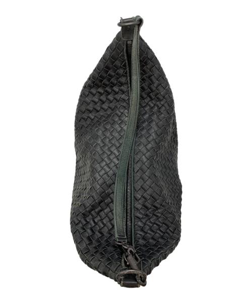 BOTTEGA VENETA（ボッテガベネタ）BOTTEGA VENETA (ボッテガベネタ) ショルダーバッグ ブラックの古着・服飾アイテム