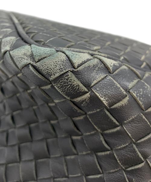 BOTTEGA VENETA（ボッテガベネタ）BOTTEGA VENETA (ボッテガベネタ) ショルダーバッグ ブラックの古着・服飾アイテム