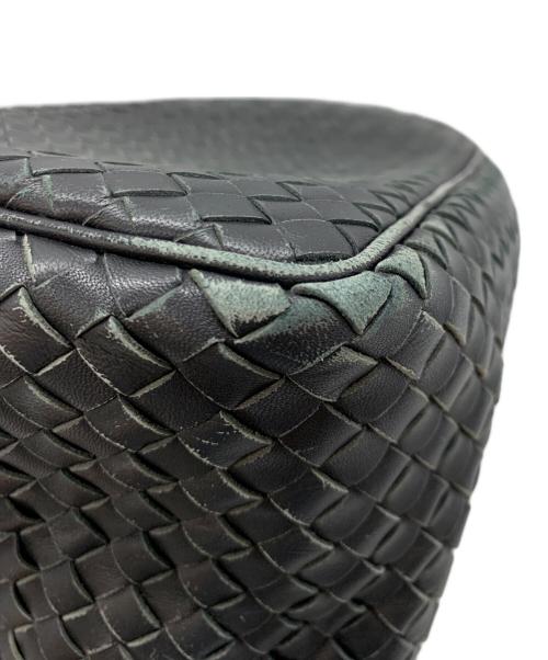 BOTTEGA VENETA（ボッテガベネタ）BOTTEGA VENETA (ボッテガベネタ) ショルダーバッグ ブラックの古着・服飾アイテム