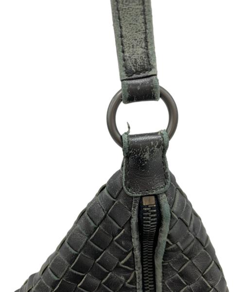 BOTTEGA VENETA（ボッテガベネタ）BOTTEGA VENETA (ボッテガベネタ) ショルダーバッグ ブラックの古着・服飾アイテム