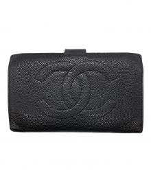 CHANEL（シャネル）の古着「長財布」｜ブラック
