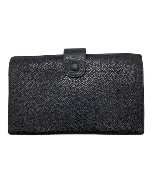 CHANEL（シャネル）CHANEL (シャネル) 長財布 ブラックの古着・服飾アイテム