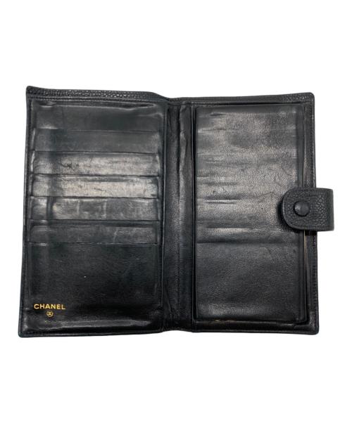 CHANEL（シャネル）CHANEL (シャネル) 長財布 ブラックの古着・服飾アイテム