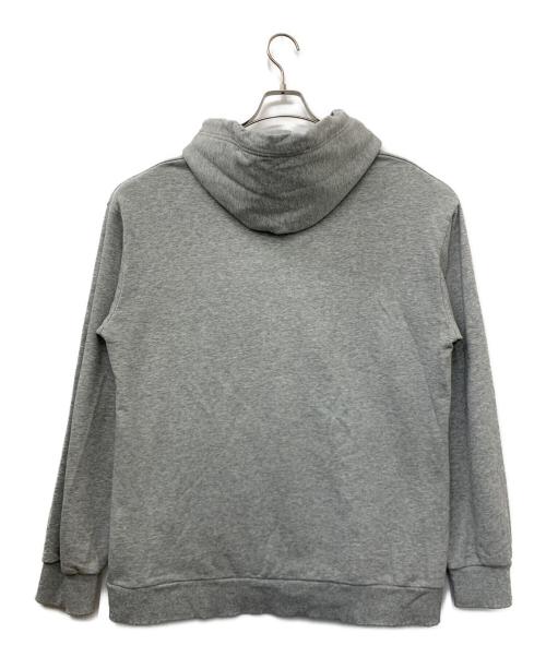 AVIREX（アヴィレックス）AVIREX (アヴィレックス) ロゴプルオーバーパーカー グレー サイズ:Lの古着・服飾アイテム
