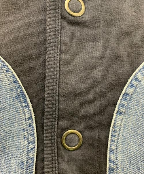 AVIREX（アヴィレックス）AVIREX (アヴィレックス) 薄手カーディガン ネイビー サイズ:XLの古着・服飾アイテム