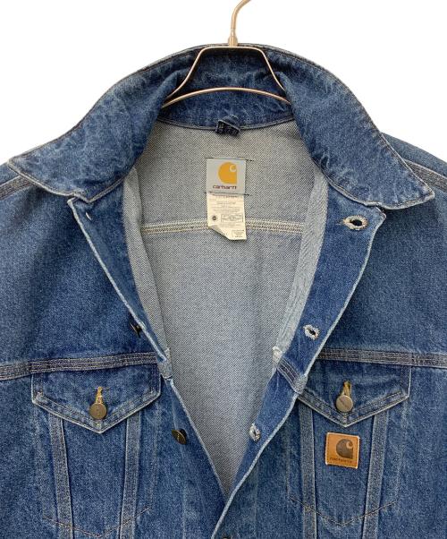 CarHartt（カーハート）CarHartt (カーハート) デニムトラッカージャケット インディゴ サイズ:Mの古着・服飾アイテム