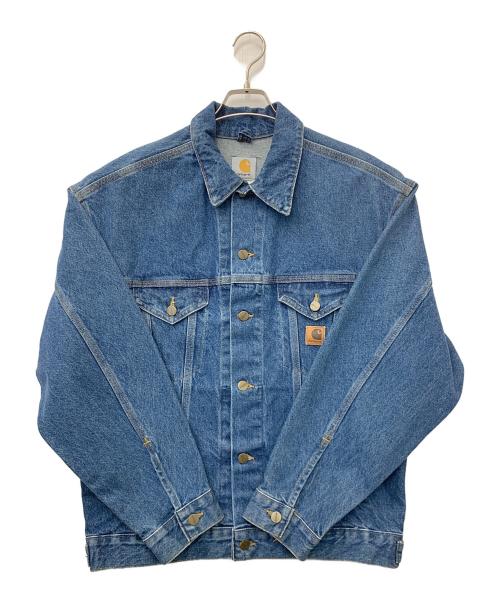CarHartt（カーハート）CarHartt (カーハート) デニムトラッカージャケット インディゴ サイズ:Mの古着・服飾アイテム