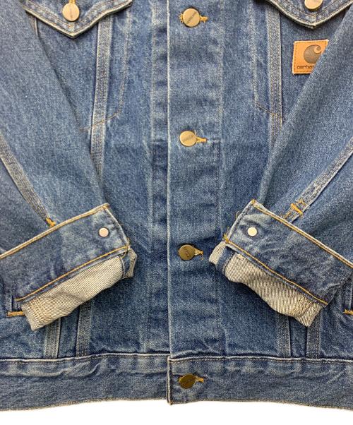 CarHartt（カーハート）CarHartt (カーハート) デニムトラッカージャケット インディゴ サイズ:Mの古着・服飾アイテム