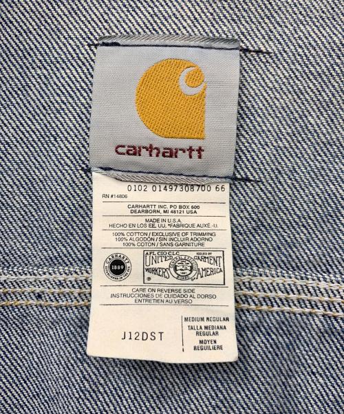 CarHartt（カーハート）CarHartt (カーハート) デニムトラッカージャケット インディゴ サイズ:Mの古着・服飾アイテム