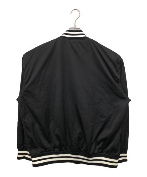 AVIREX（アヴィレックス）AVIREX (アヴィレックス) スタジアムジャケット ブラック サイズ:XLの古着・服飾アイテム