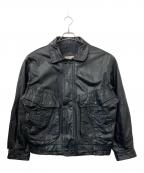 BOULEVARD CLUB-）の古着「レザージャケット」｜ブラック