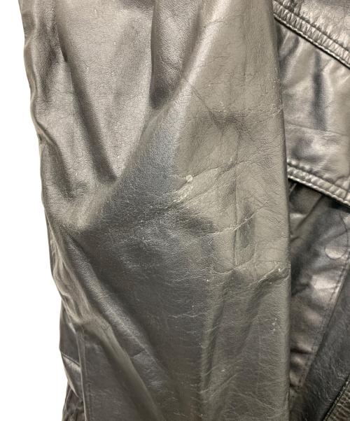 BOULEVARD CLUB（-）BOULEVARD CLUB (-) レザージャケット ブラック サイズ:Mの古着・服飾アイテム
