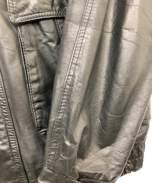 BOULEVARD CLUB（-）BOULEVARD CLUB (-) レザージャケット ブラック サイズ:Mの古着・服飾アイテム