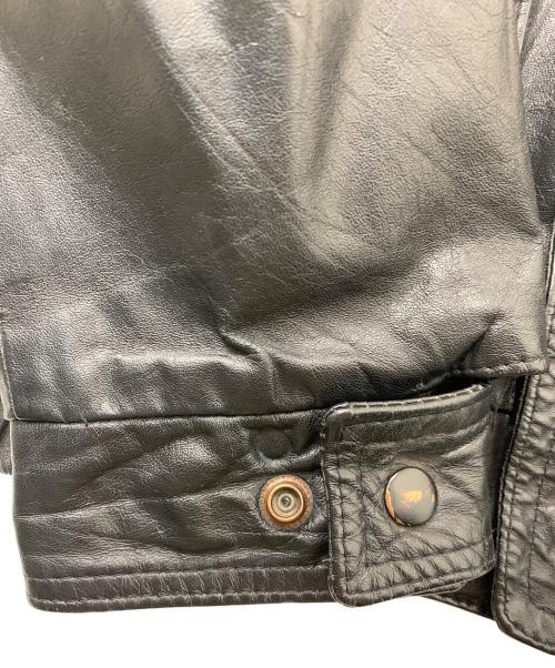 BOULEVARD CLUB（-）BOULEVARD CLUB (-) レザージャケット ブラック サイズ:Mの古着・服飾アイテム
