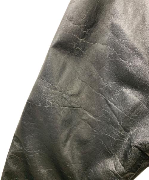 BOULEVARD CLUB（-）BOULEVARD CLUB (-) レザージャケット ブラック サイズ:Mの古着・服飾アイテム