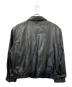 BOULEVARD CLUB (-) レザージャケット ブラック サイズ:M：5000円