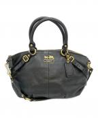 COACHコーチ）の古着「2WAYバッグ」｜ブラック