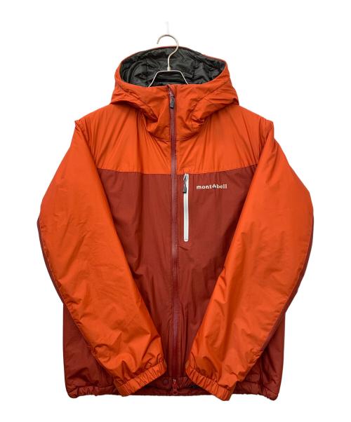 mont-bell（モンベル）mont-bell (モンベル) フラットアイアンパーカ レッド サイズ:Lの古着・服飾アイテム