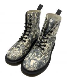 Dr.Martens×MARK WIGAN（ドクターマーチン×マークウィガン）の古着「8ホールブーツ」｜ホワイト×ブラック